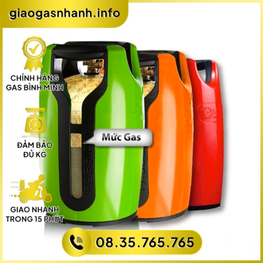 Bình Miss Gas 12kg Hàng Cao Cấp.
