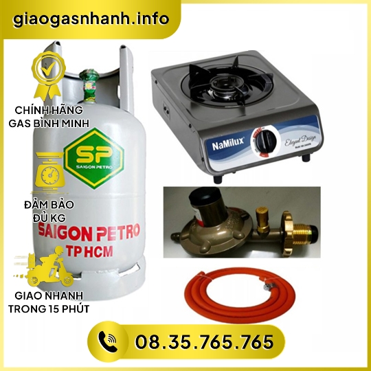 ComBo Bộ Bình Bêp Gas Đơn Innox