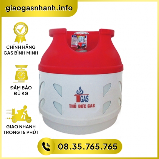 Bình Gas Thủ Đức Composite 6kg 