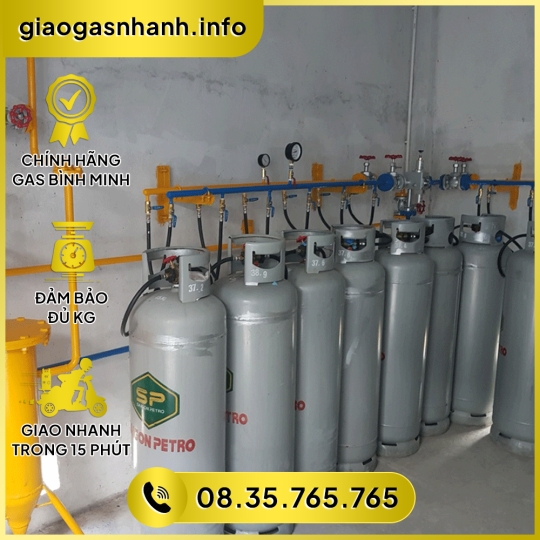 Gas Petrolimex 45kg Xám