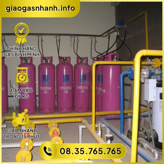 Lắp Đặt Hệ Thống Đường Ống Gas Công Nghiệp Hãng Bình Minh.