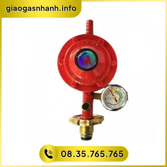 Van đồng hồ ngắt gas tự động kiểm tra đo trọng lượng gas trong bình.