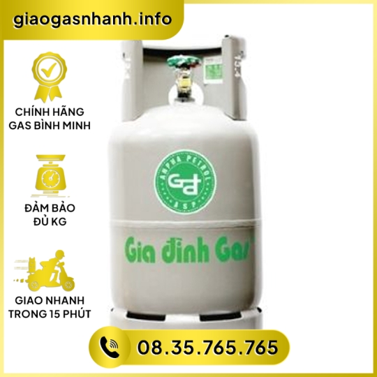 Gas Gia Đình Xám 12kg
