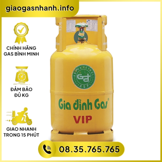 Gas Gia Đình Vàng 12kg