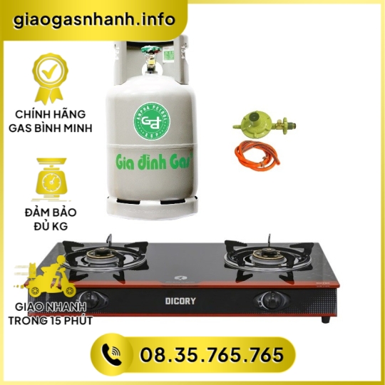 ComBo Bộ Bình Bếp Gas Gia Đình.